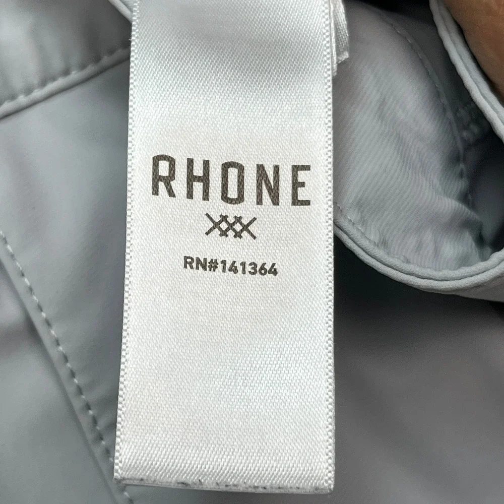 Rhone Shorts Mens 35 Gray Commuter Golf Stretch Lightweight Vented Performance